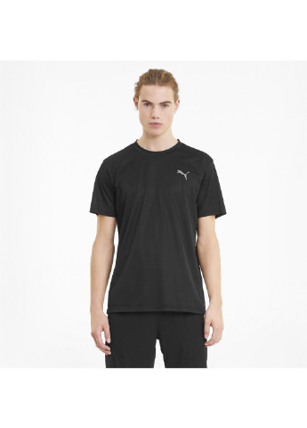 Чорна футболка favourite blaster men's training tee Puma