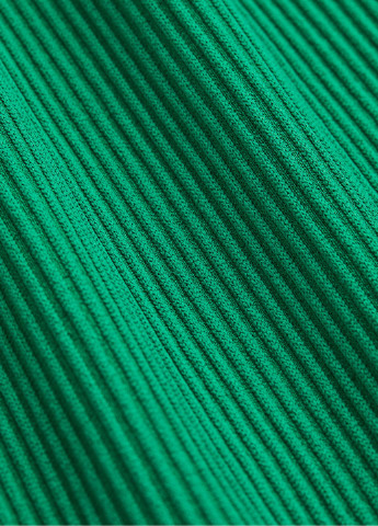 Зеленые демисезонные леггинсы с v-образным вырезом H&M