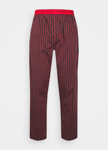 Комбинированные домашние демисезонные прямые брюки Calvin Klein