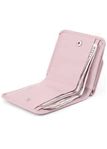 Жіночий шкіряний гаманець 9,5х9х1 см st leather (252133824)