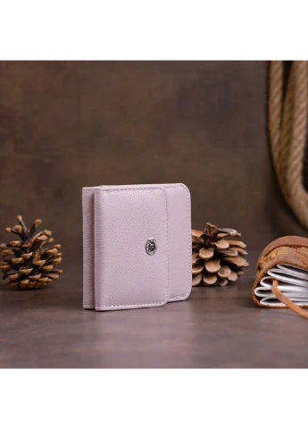 Жіночий шкіряний гаманець 9,5х9х1 см st leather (252133824)