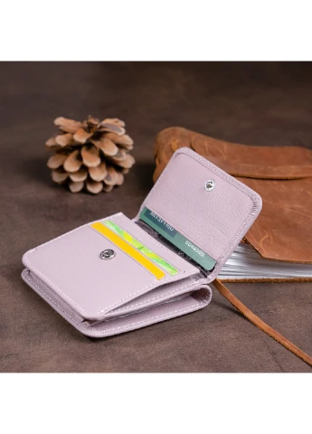 Жіночий шкіряний гаманець 9,5х9х1 см st leather (252133824)