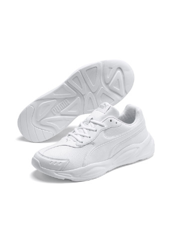 Белые всесезонные кроссовки Puma 90s Runner SL