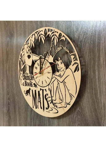 Дитячий годинник на стіну "Мауглі" 7Arts (253567076)
