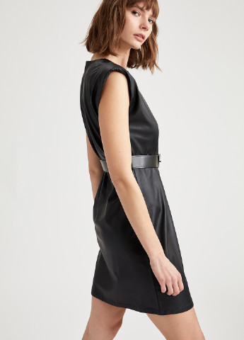 Черное кэжуал платье DeFacto
