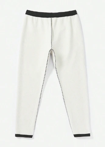 Черные зимние леггинсы SHEIN