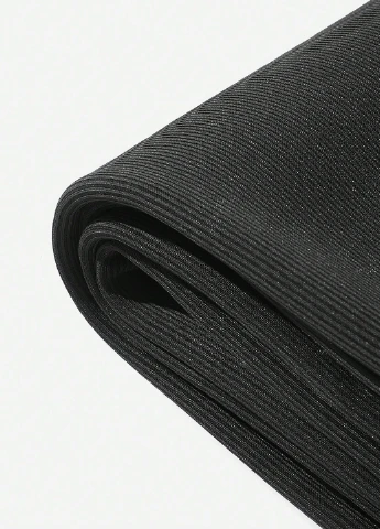 Черные зимние леггинсы SHEIN