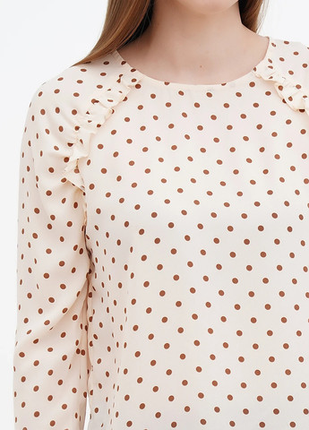 Бежевая блуза Oltre