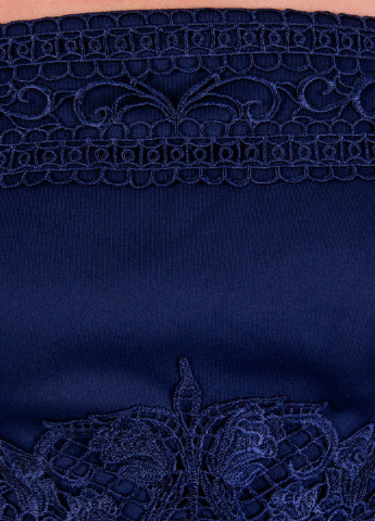 Темно-синя вечірня плаття, сукня на запах, з відкритими плечима Lipsy однотонна