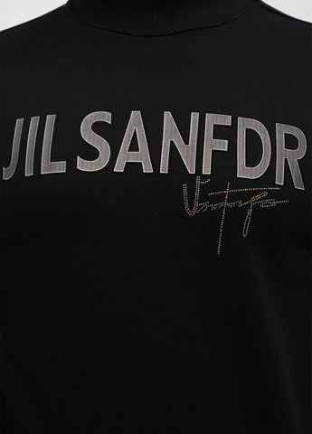 Черный свитшот Trend Collection надпись бусины (305300796)