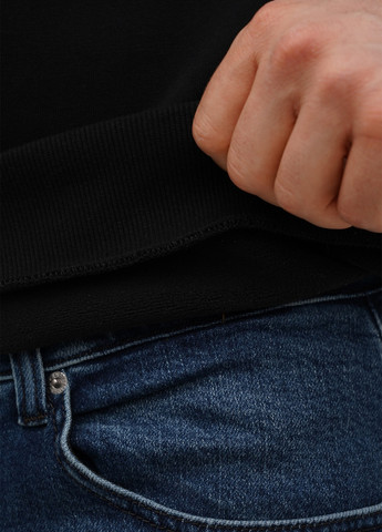 Черный свитшот Trend Collection надпись бусины (305300796)