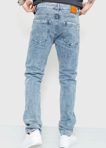 Светло-синие демисезонные слим джинсы Ager