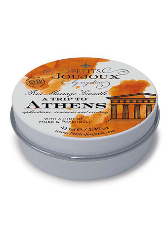 Масажна свічка - Athens Musk and Patchouli 43 мл Petits Joujoux (256170690)