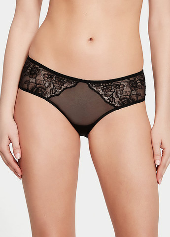 Чорний демісезонний комплект (бюстгалтер, труси) Victoria's Secret