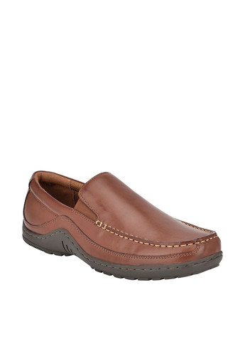 Кэжуал коричневые мужские американские туфли Tommy Hilfiger без шнурков