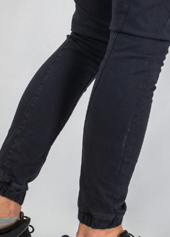 Темно-синие кэжуал демисезонные зауженные брюки Alcott