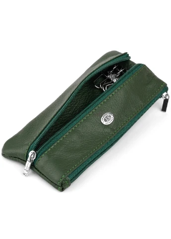 Женский кожаный кошелек-ключница 15,5х7х0,5 см st leather (229460165)
