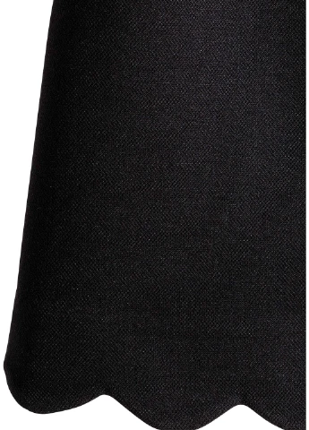 Черная кэжуал юбка H&M мини