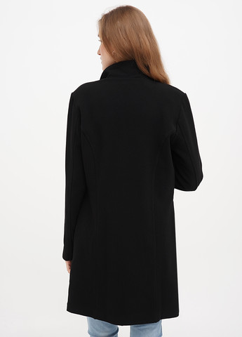 Чорне демісезонне Пальто однобортне Terranova