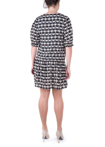 Темно-сіра кежуал сукня кльош Miss Miss сердечка