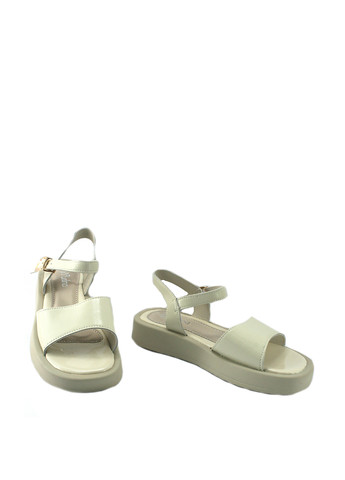 Бежевые босоножки No Brand с ремешком