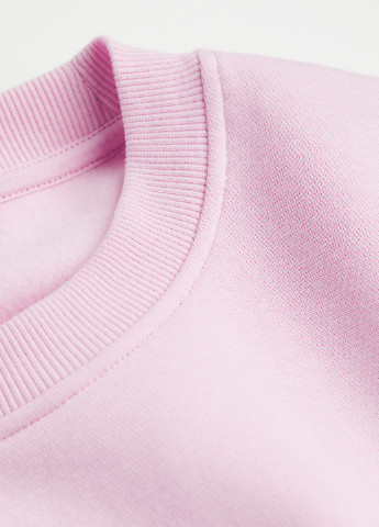 Світшот H&M - крій малюнок рожевий кежуал - (254112275)