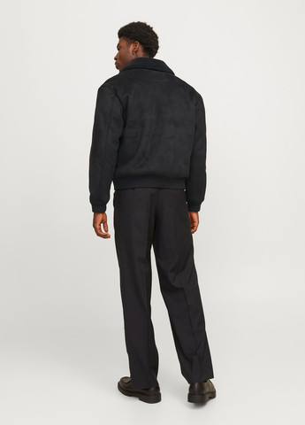 Чорна демісезонна куртка Jack & Jones