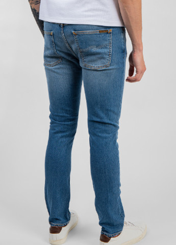 Темно-сині джинси skinny Nudie Jeans (238189930)