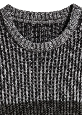 Темно-сірий зимовий светр H&M