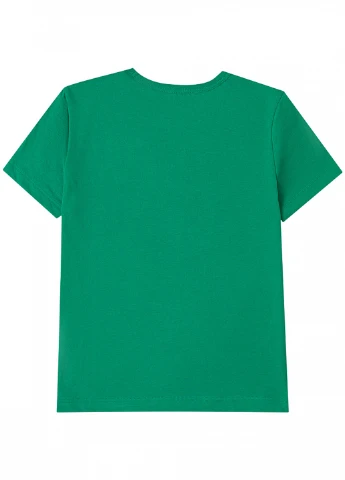 Зеленая летняя футболка United Colors of Benetton