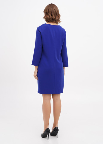 Синя кежуал сукня Sassofono однотонна