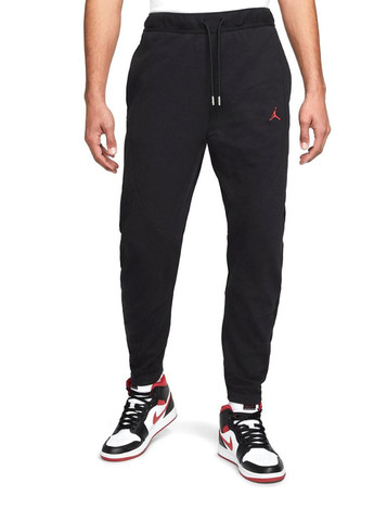 Черные спортивные демисезонные зауженные брюки Jordan