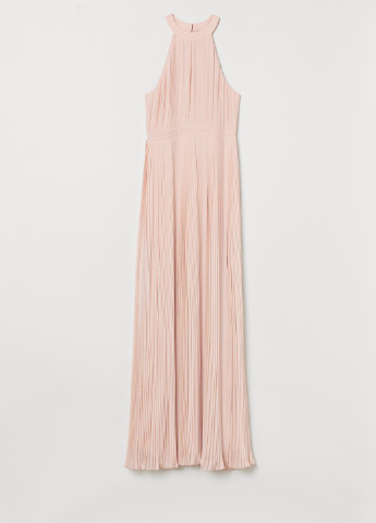 Пудрова вечірня плаття, сукня H&M однотонна