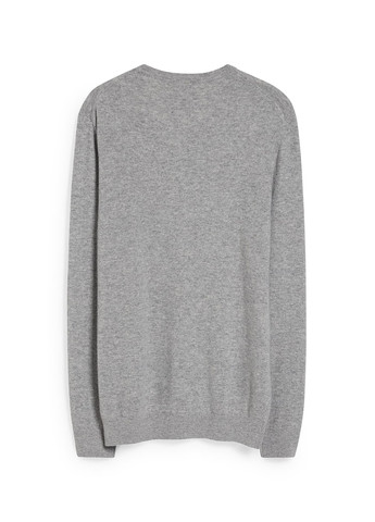Світло-сірий демісезонний пуловер пуловер C&A
