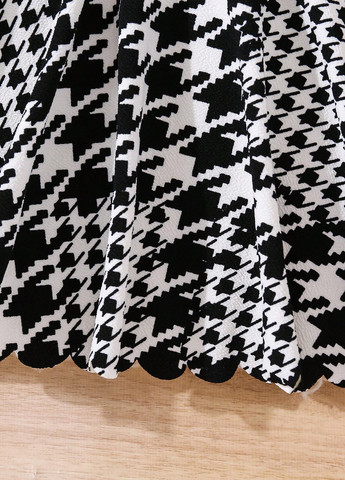 Чорно-біла сукня SHEIN (331738896)