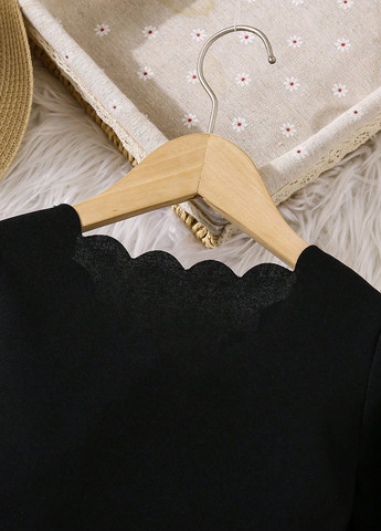 Чорно-біла сукня SHEIN (331738896)