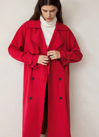 Плащ SHEIN тренчкот на гудзиках демісезон (316555411)