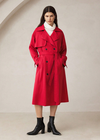 Плащ SHEIN тренчкот на гудзиках демісезон (316555411)