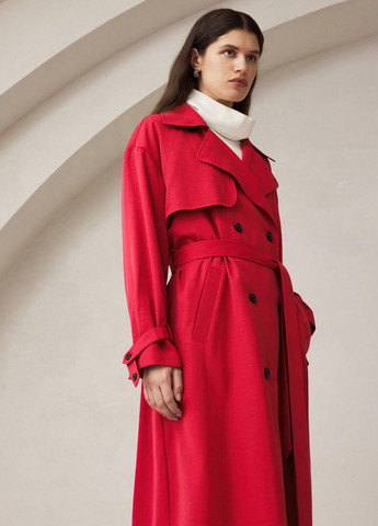 Плащ SHEIN тренчкот на гудзиках демісезон (316555411)