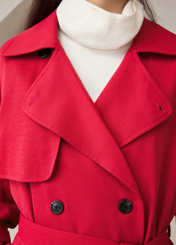 Плащ SHEIN тренчкот на гудзиках демісезон (316555411)