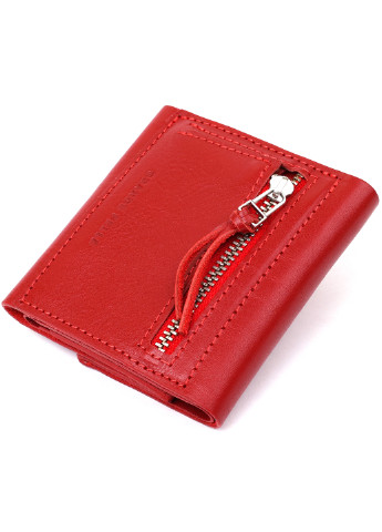 Жіночий шкіряний гаманець 9,5х10х1,5 см Grande Pelle (250096875)