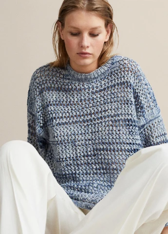 Синій демісезонний джемпер джемпер Massimo Dutti