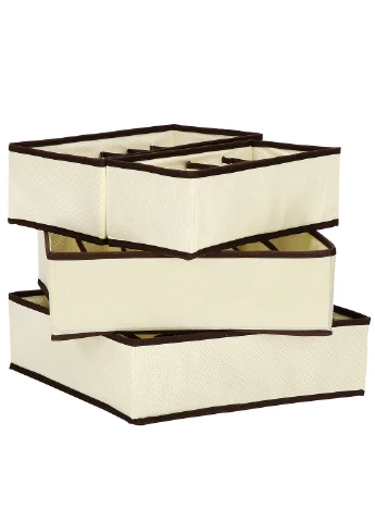 Набір органайзерів 2- 33x33x10 см, 1- 28x14x10 см 1- 33x15x10 см Springos (253006786)