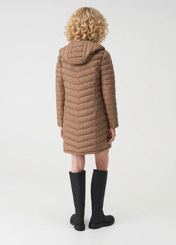 Коричнева демісезонна куртка Sinsay