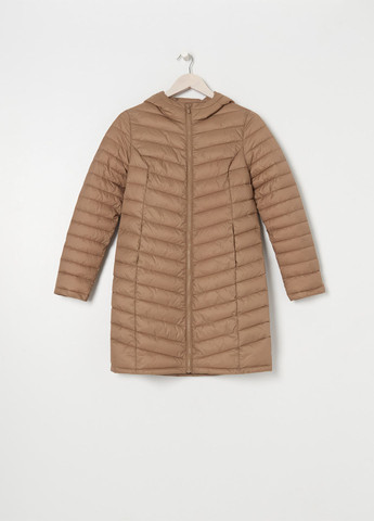 Коричнева демісезонна куртка Sinsay