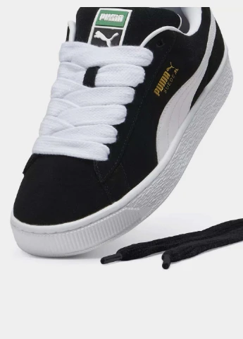 Черно-белые кеды 39520502 Puma SUEDE XL