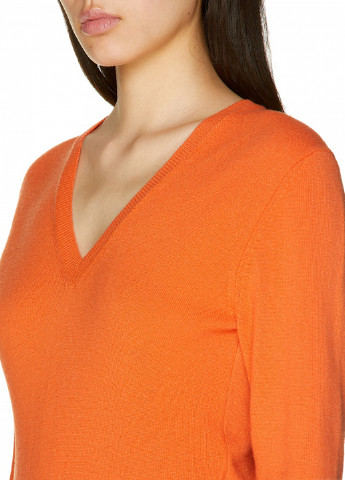 Оранжевый демисезонный пуловер пуловер United Colors of Benetton