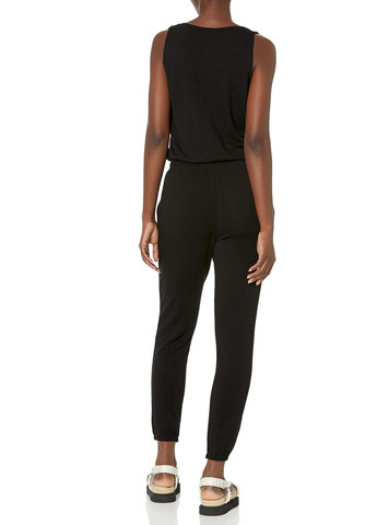 Комбінезон Daily Ritual комбінезон-брюки однотонний чорний кежуал район