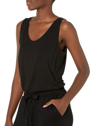 Комбінезон Daily Ritual комбінезон-брюки однотонний чорний кежуал район