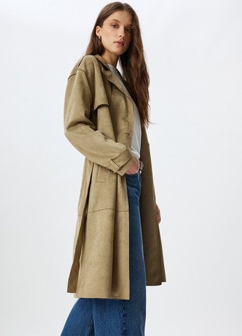 Плащ KOTON на пуговицах демисезон (307496771)